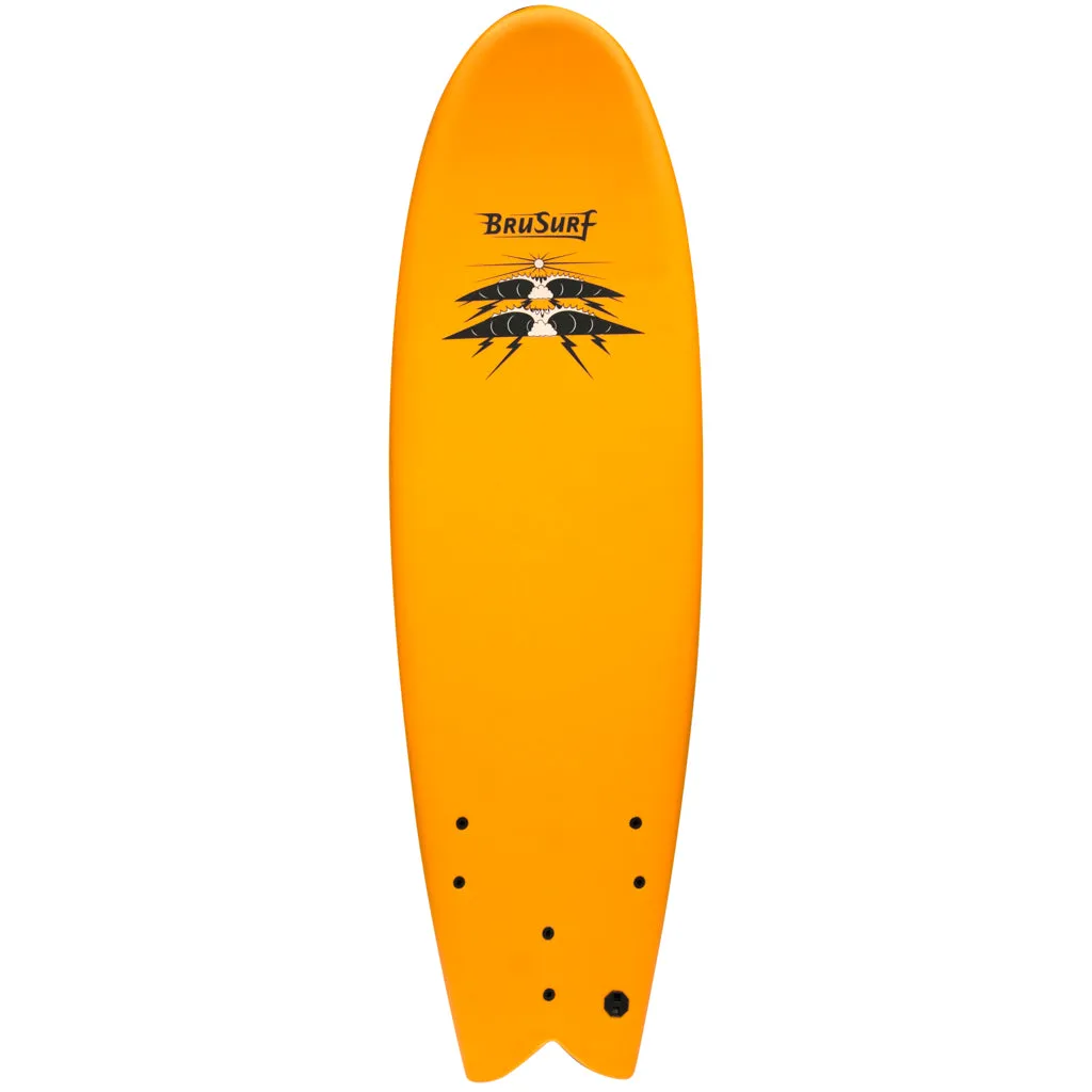 5' 10" BruSurf Soft Top Surfboard