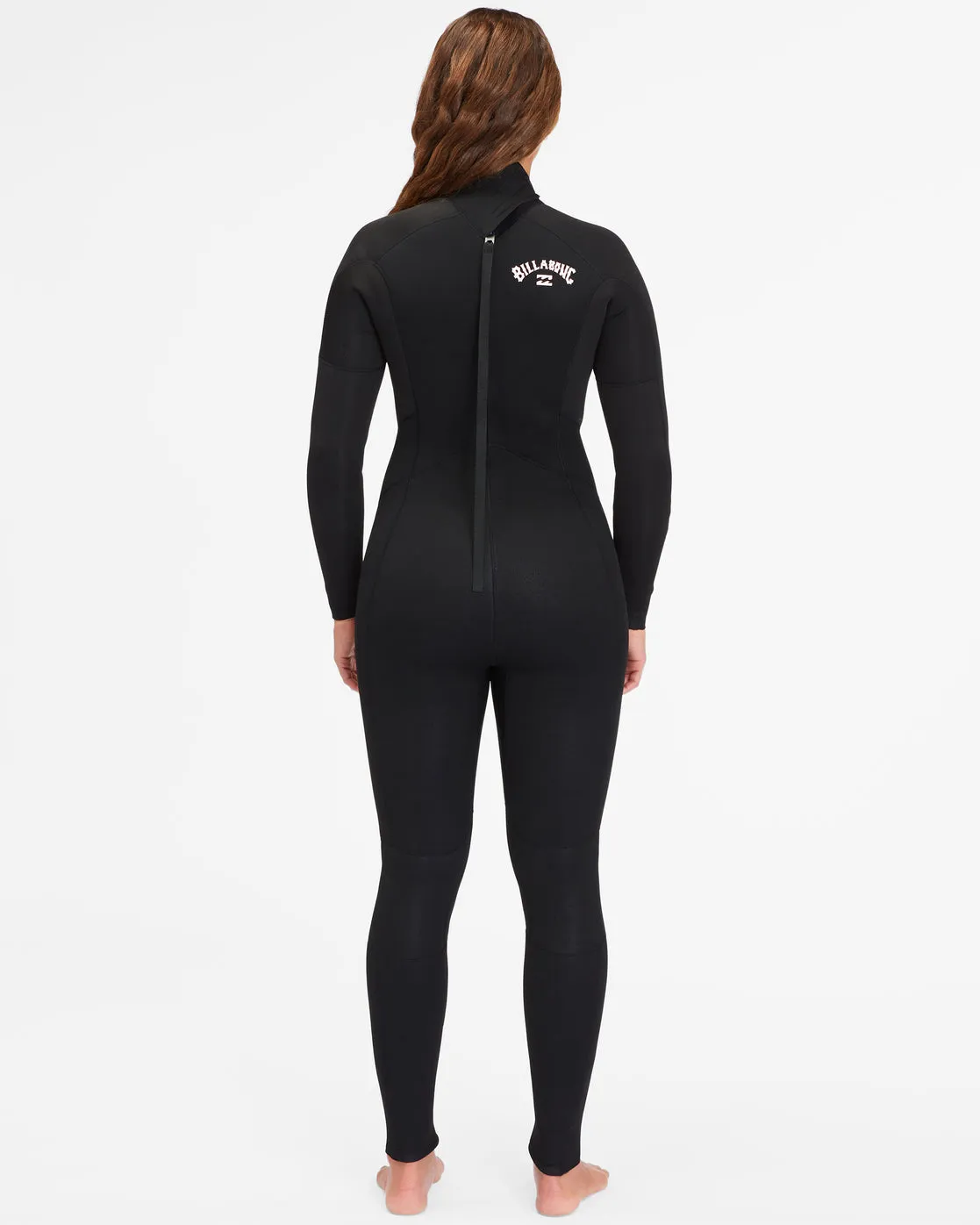5/4 Launch Back Zip Full Wetsuit - Black