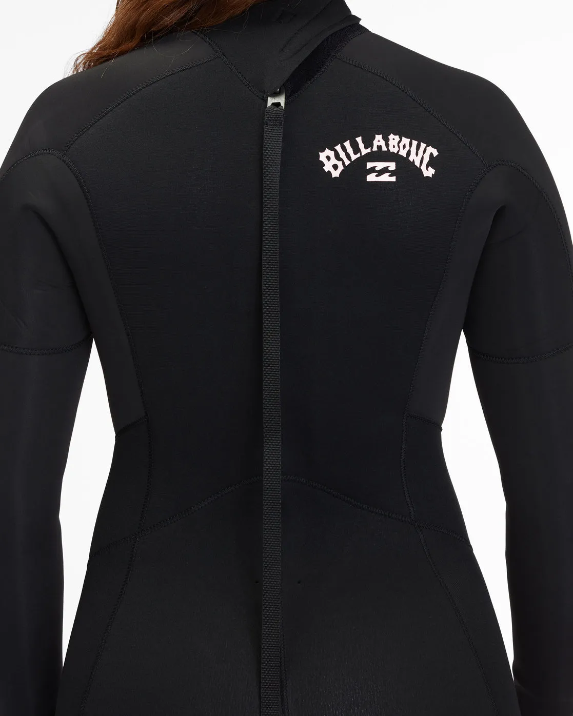 5/4 Launch Back Zip Full Wetsuit - Black