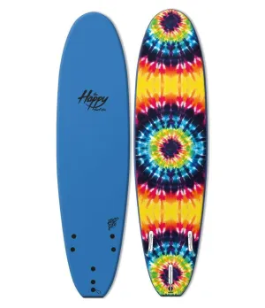 7'0 Slab Trippin Blue Soft Top Surfboard