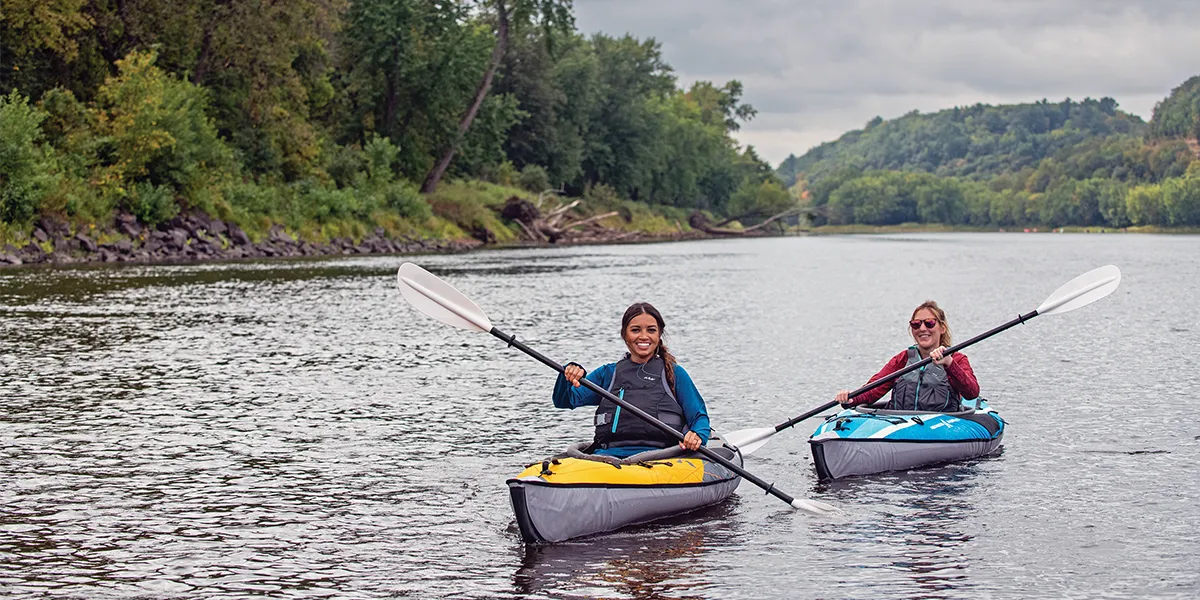 ADVANCED ELEMENTS | AdvancedFrame® Elite Kayak with Pump | AE1012-OG-E-P