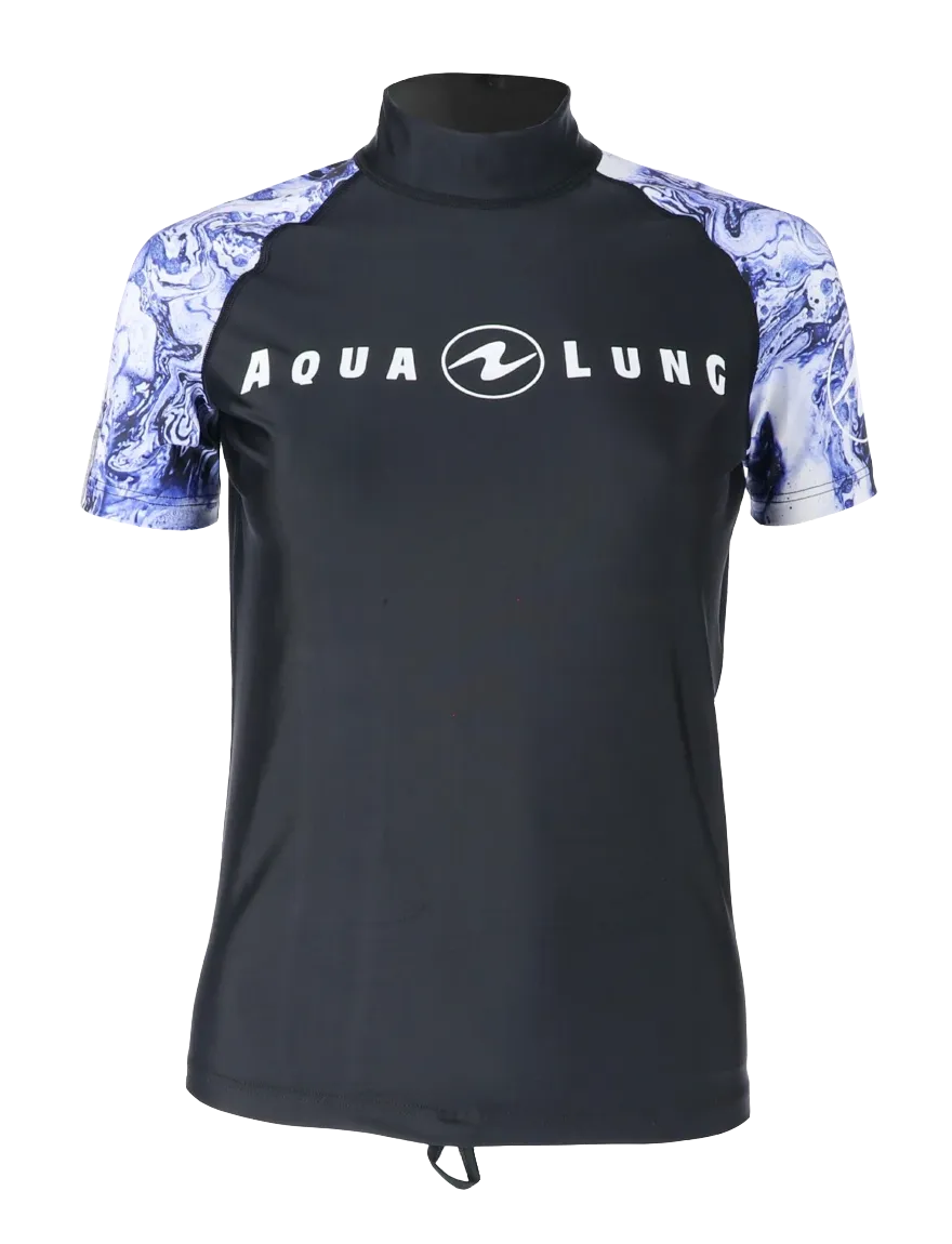 Aqua Lung Women's Short Sleeve Aqua Rash Guard