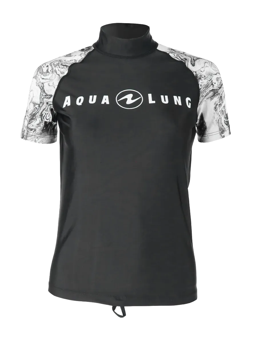 Aqua Lung Women's Short Sleeve Aqua Rash Guard