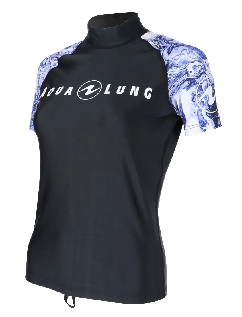 Aqua Lung Women's Short Sleeve Aqua Rash Guard