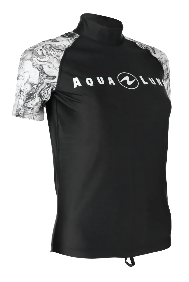 Aqua Lung Women's Short Sleeve Aqua Rash Guard