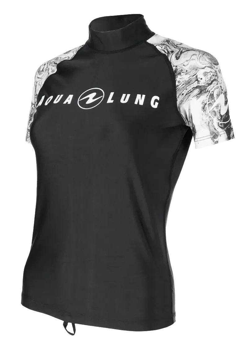 Aqua Lung Women's Short Sleeve Aqua Rash Guard