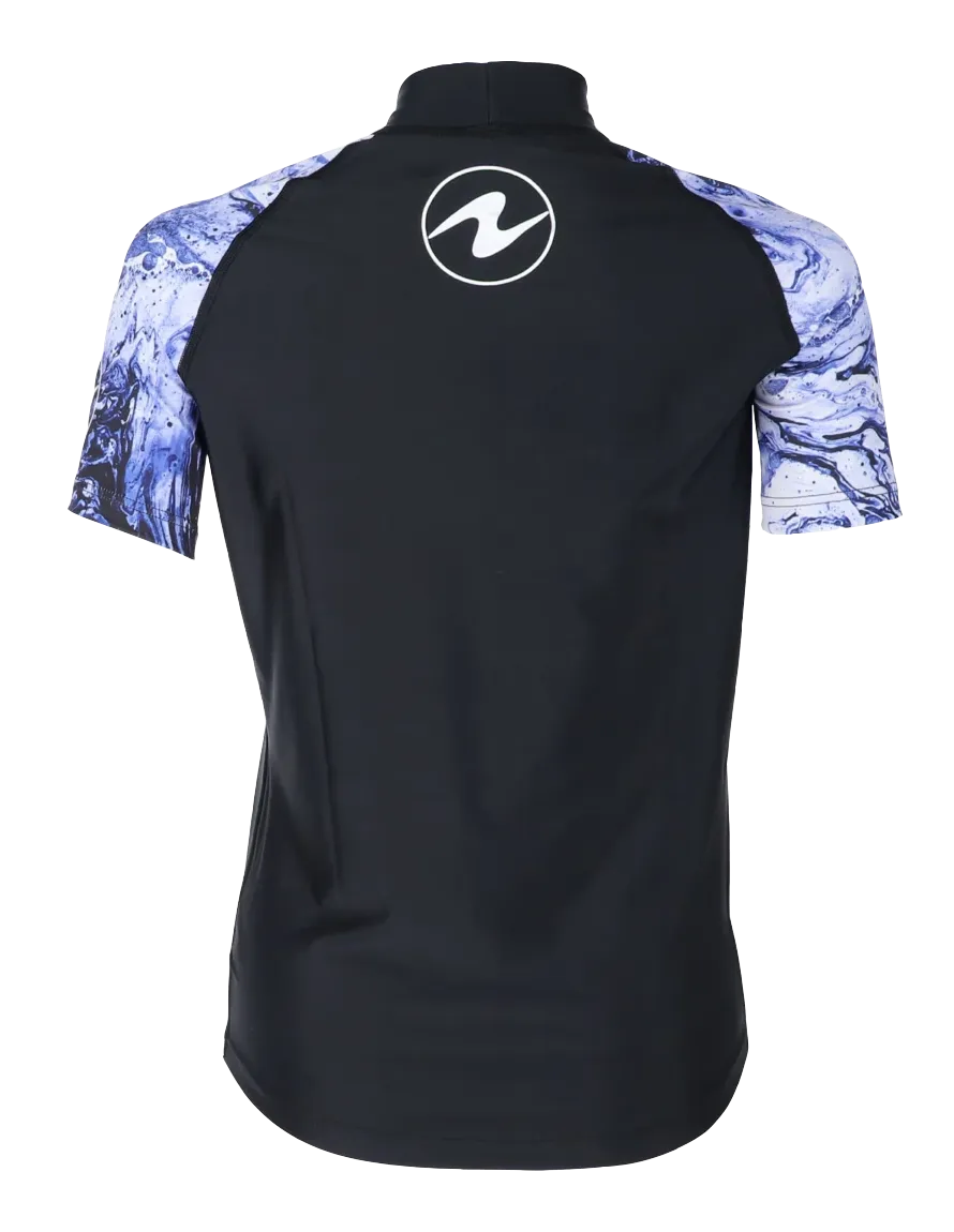 Aqua Lung Women's Short Sleeve Aqua Rash Guard