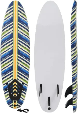 Beach Surfboard, 66.9 Inch Long Ultralight Surfboard with XPE Deck