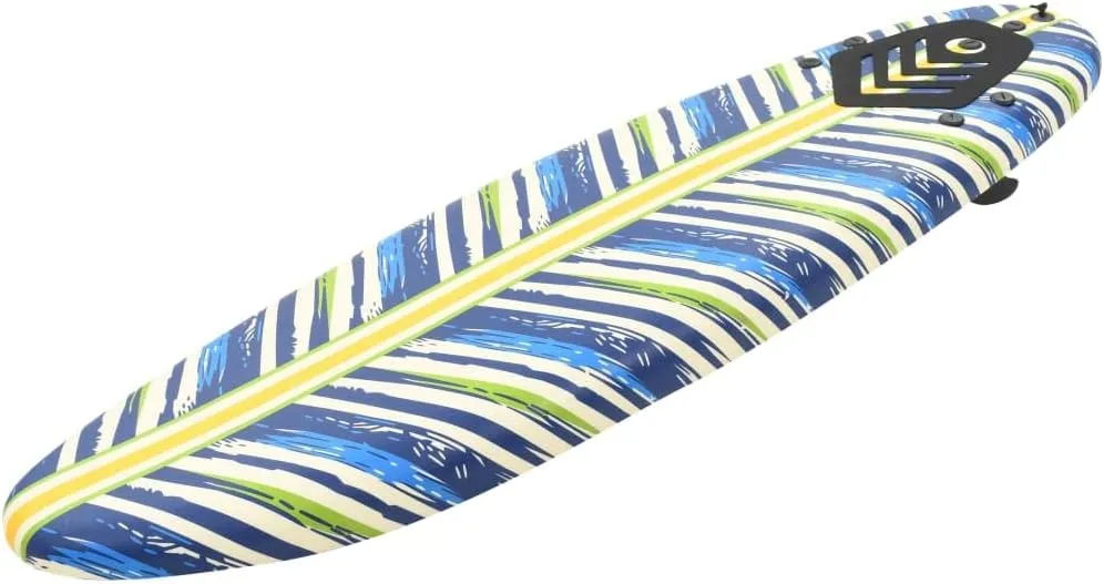 Beach Surfboard, 66.9 Inch Long Ultralight Surfboard with XPE Deck