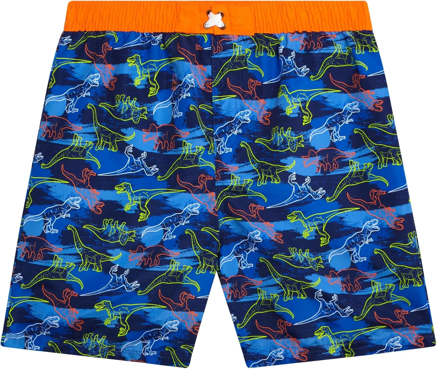 Boys Swim Set - 4 Piece Board Shorts Swim Trunks Long Sleeve Rash Guard for Boys Kids Swimwear (Sizes: 5-12)