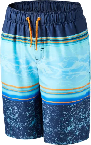 Boys Swim Trunks Quick-Dry w/Ultra Soft Jersey Lining Premium Eco Material UPF 50 