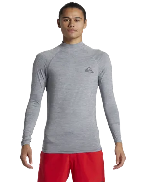 Everyday Long Sleeved Rash Vest in Quarry Heather