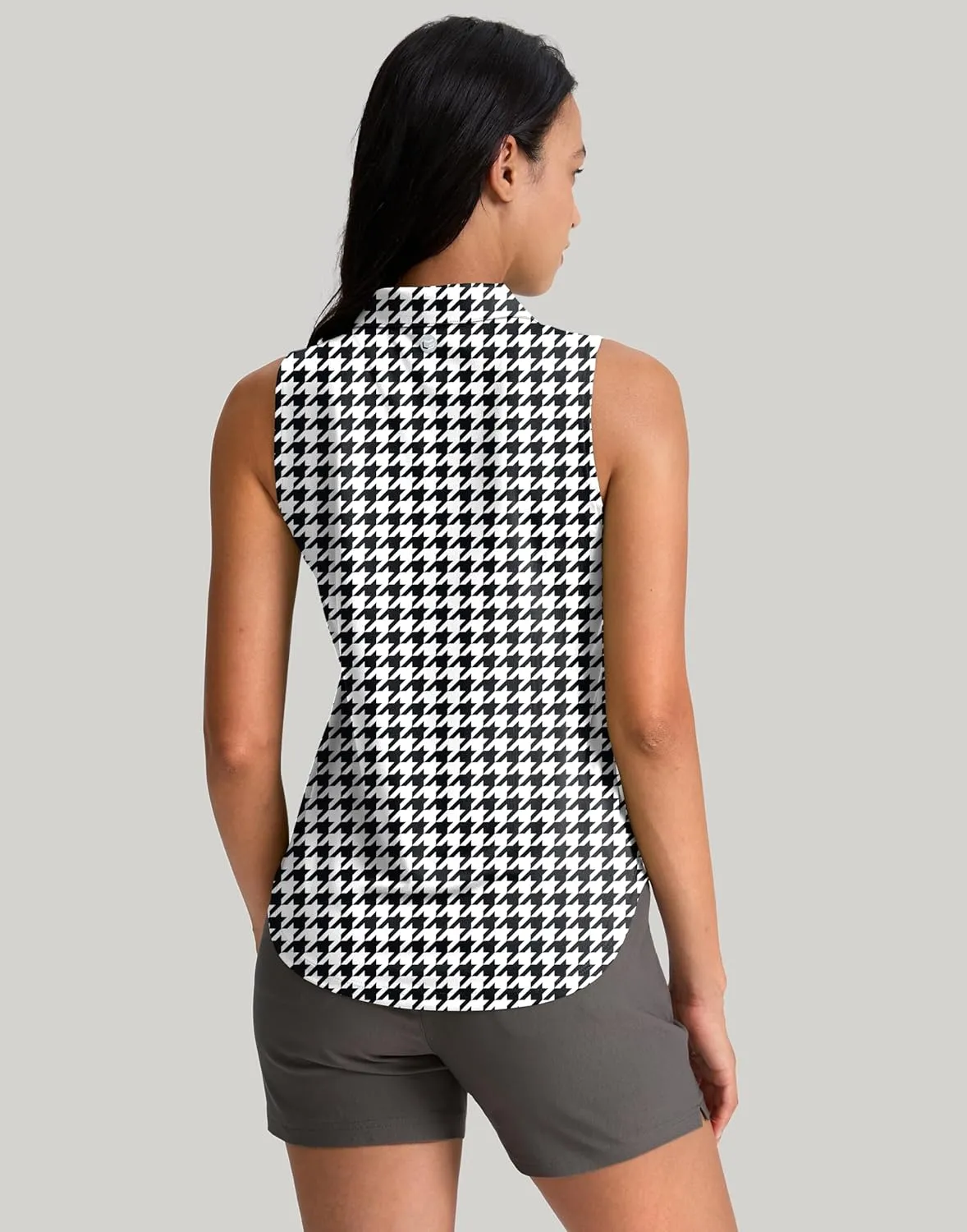G Gradual Womens Golf Shirt Sleeveless Zip Up Polo Shirts for Women Collared Lightweight Tennis Athletic Tank Top
