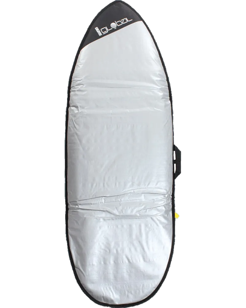 Global System 10 Thruster Surfboard Bag in Grey