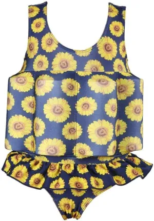 IWEMEK Girl Boy One Piece Floatation Swimsuit Swimwear with Adjustable Buoyancy Kid Float Bathing Suit Life Jacket Swim Vest