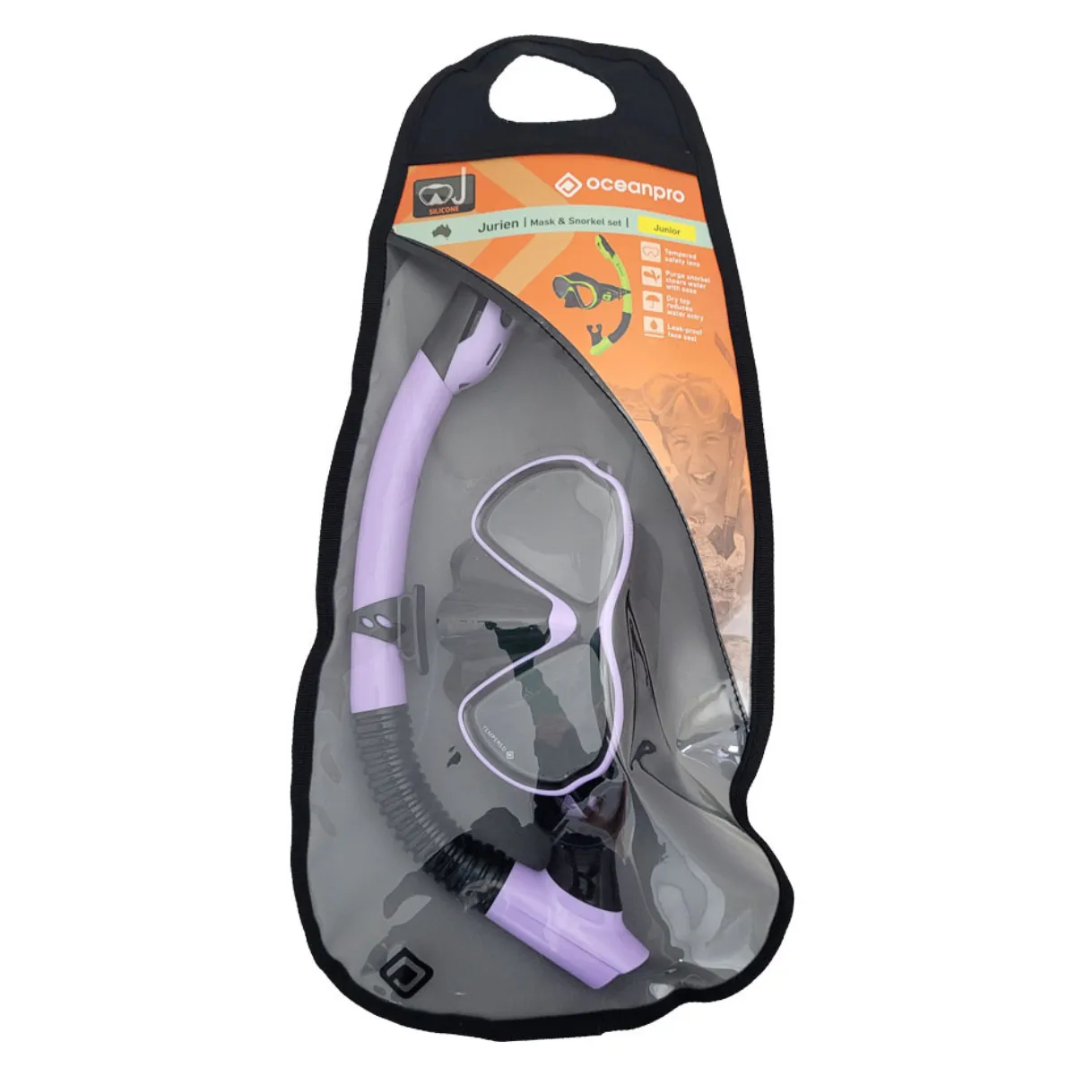 Jurien Juinor Mask & Snorkel Set