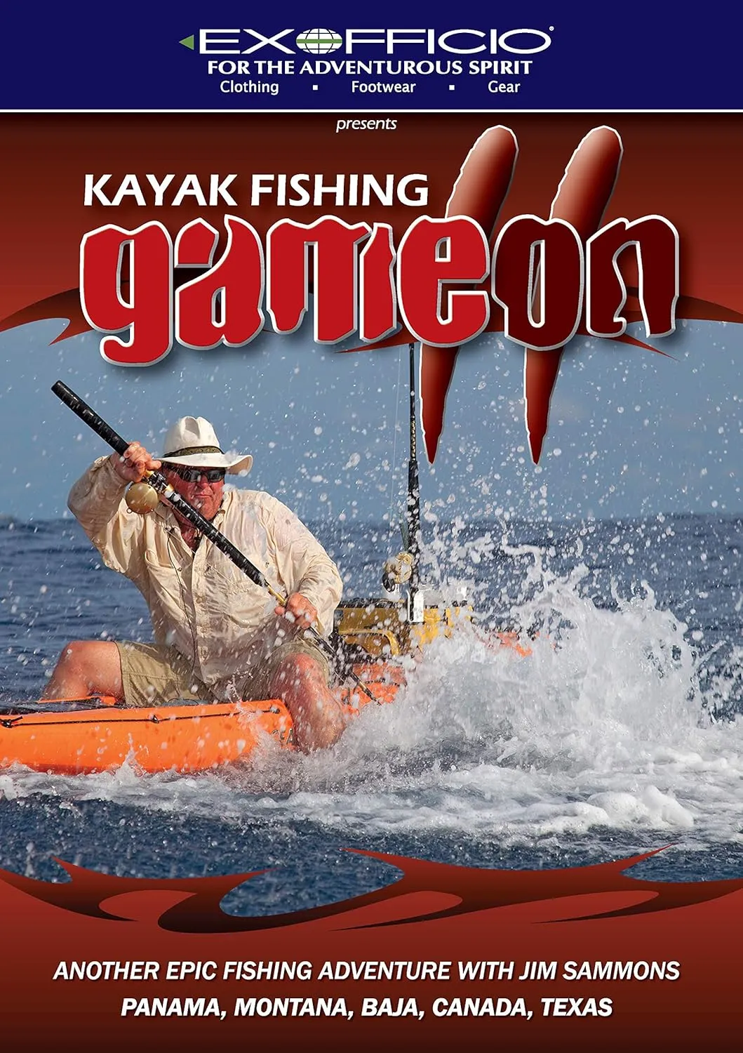Kayak Fishing: Game On 2: Another Epic Fishing Adventure with Jim Sammons: Panama, Montana, Baja, Canada, Texas - Heliconia