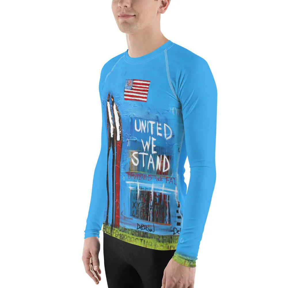 Liberty and Justice for All Men's Rash Guard