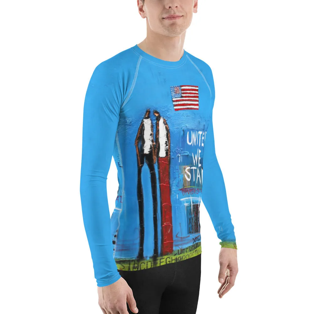 Liberty and Justice for All Men's Rash Guard