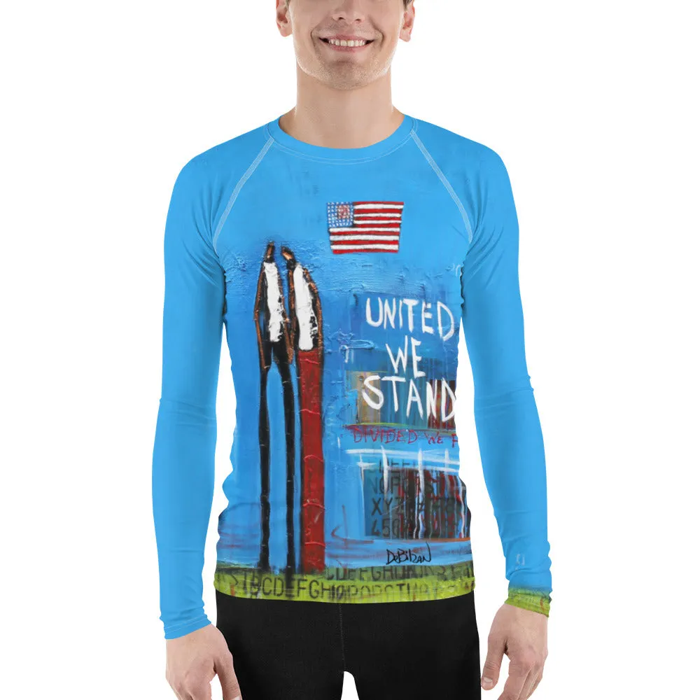 Liberty and Justice for All Men's Rash Guard