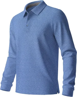 Mens Golf Shirt Dry Fit Performance Polo Shirts for Men Mens Short Sleeve Shirts Casual Work Shirts for Men