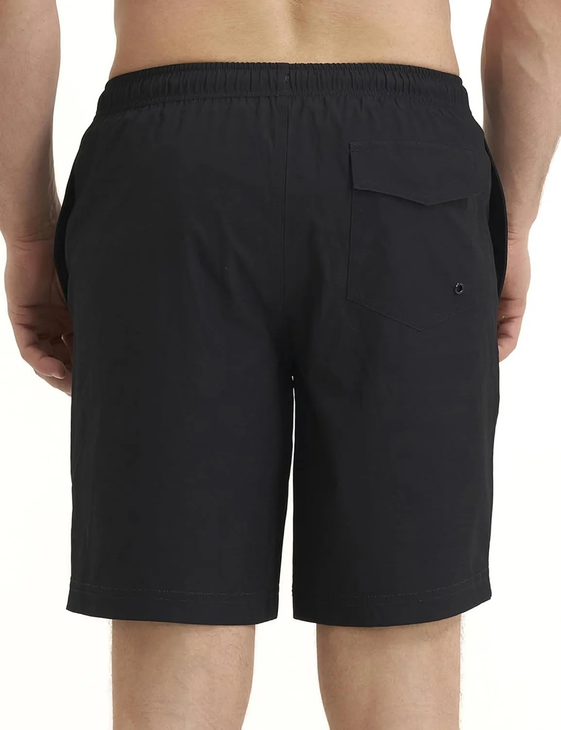 Mens Swim Trunks 8 inch Inseam Mesh Liner Quick-Dry Lightweight 4-Way Stretch Bathing Suit Swimming Trunks for Men UPF 50 