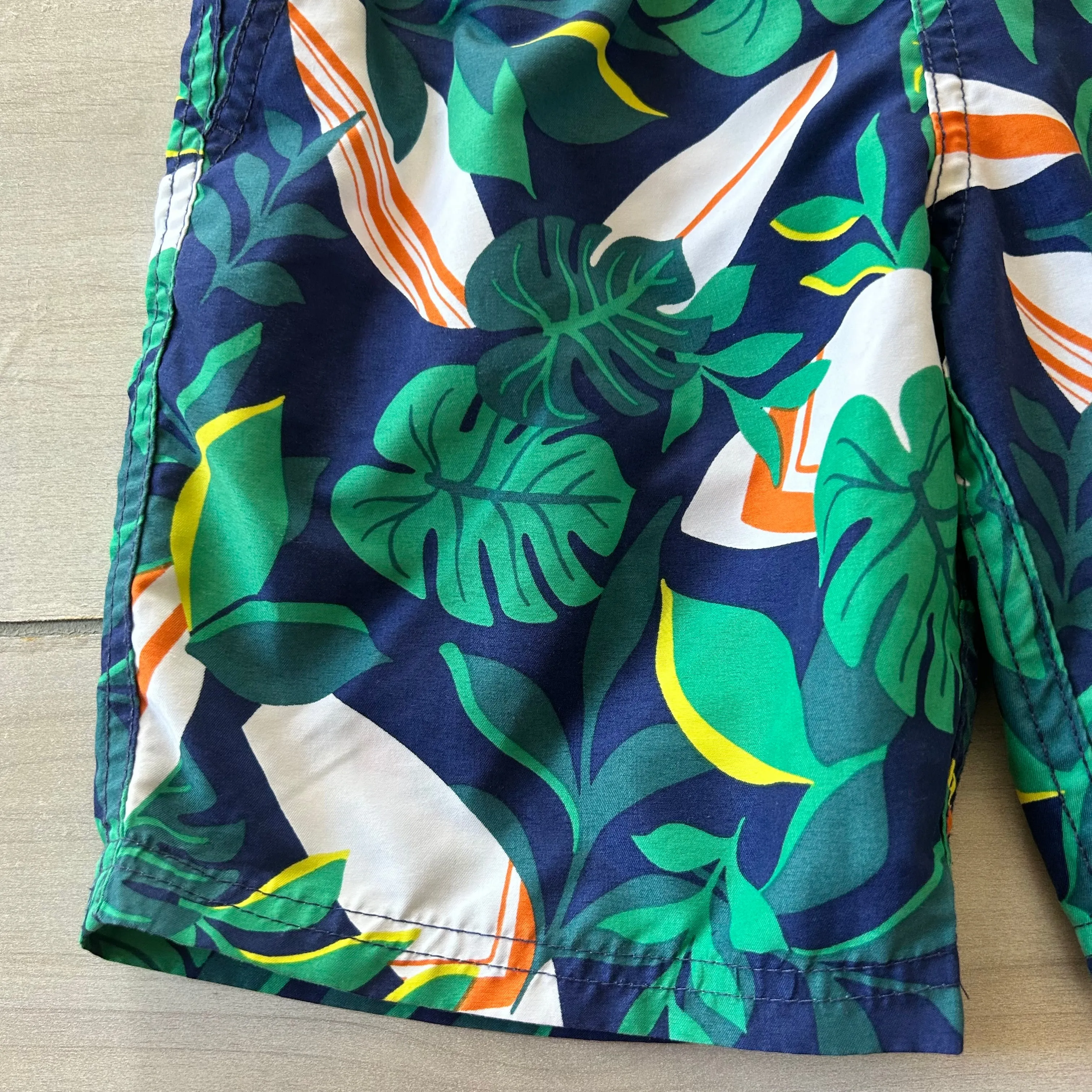 Mini Boden Surfboard Swim Trunks