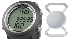 New Oceanic F.10 (Version 3) Dedicated Freediving Watch and Diving Computer with FREE Lens Protector Valued at $12.95 for Added Protection to the Glass Face of Your Dive Computer