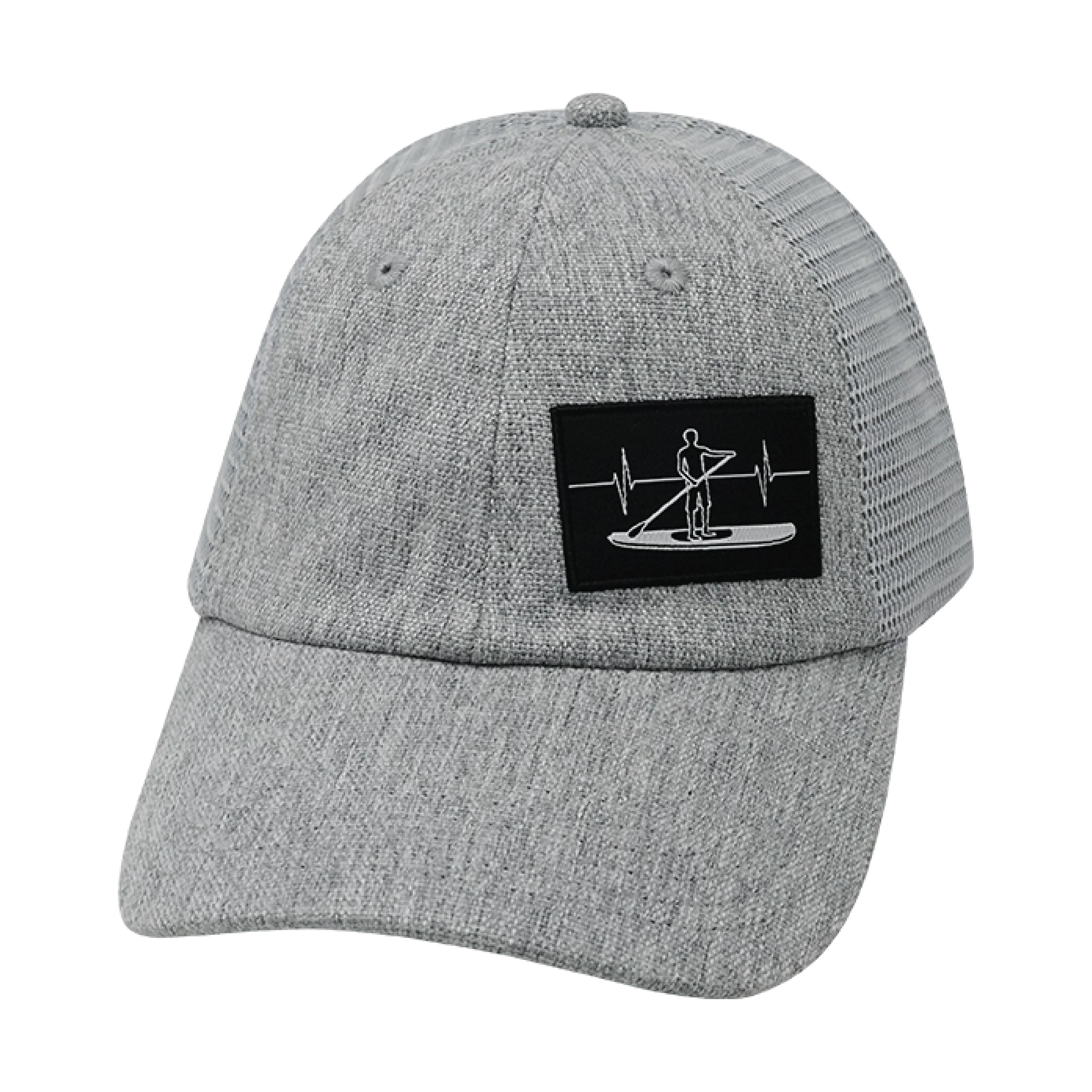Paddle Board Hat | Dad Hat | Gray Hemp - Gray