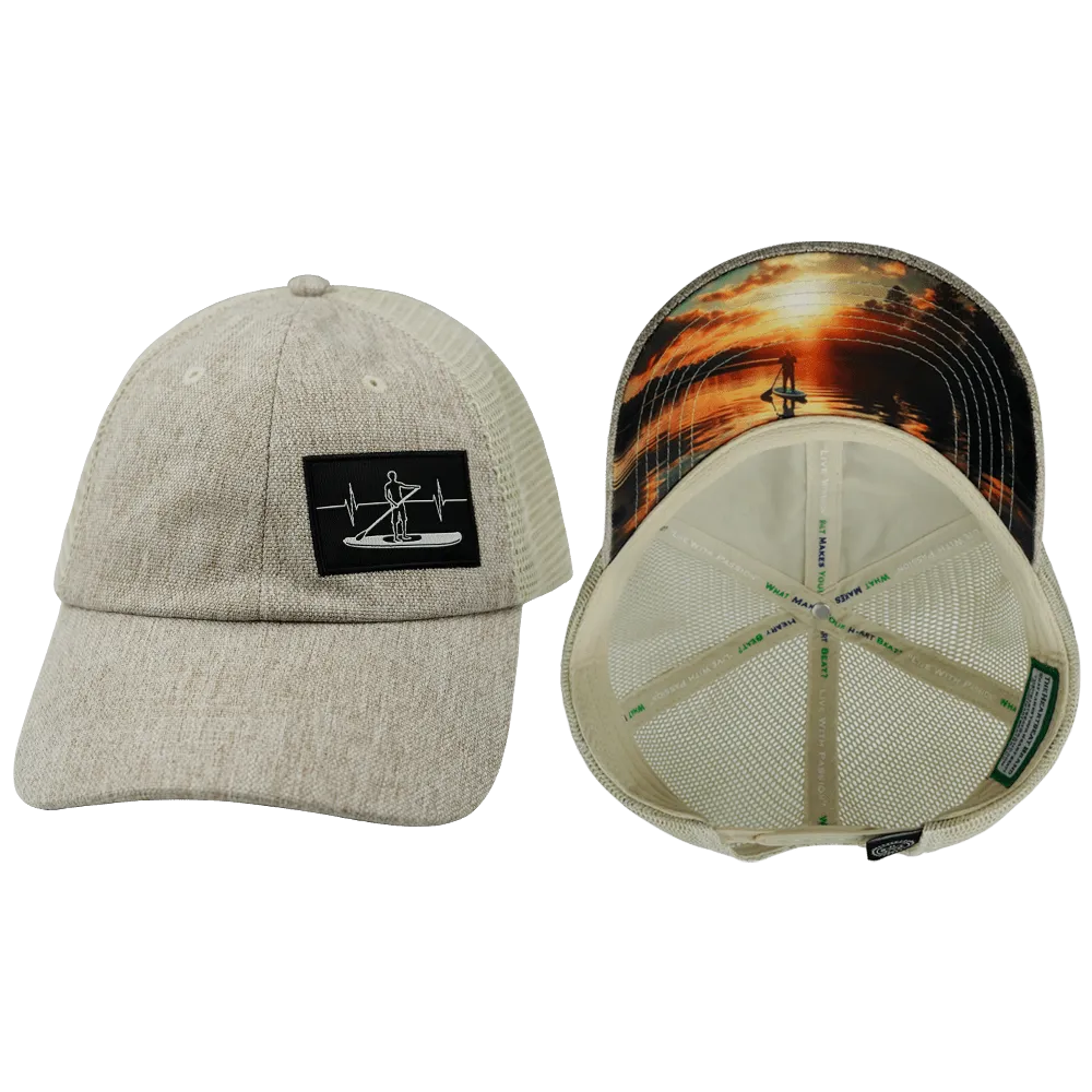 Paddle Board Hat | Dad Hat | Sand Hemp - Sand