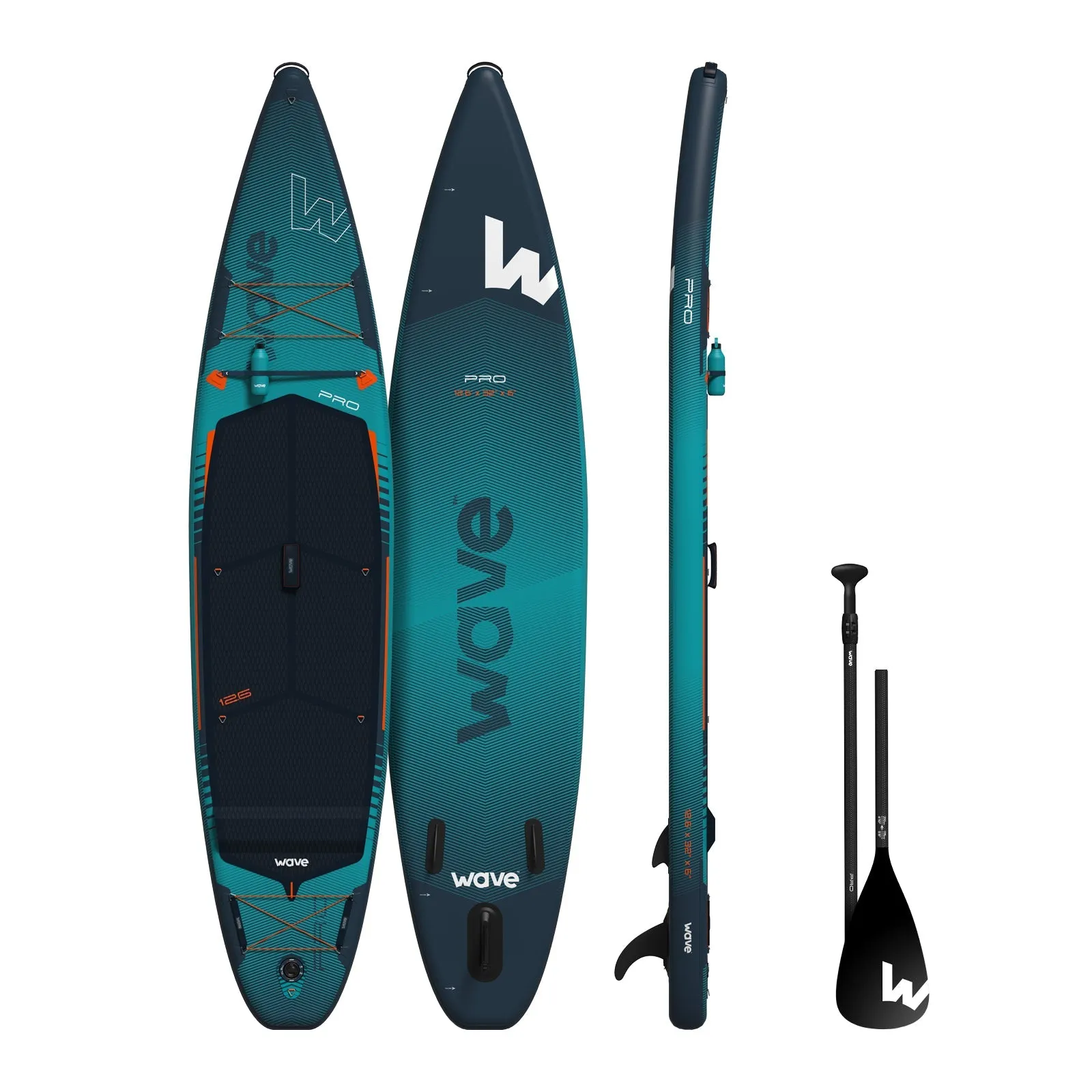 Pro 2.0 SUP | Inflatable Paddle Board | 12'6ft | Navy