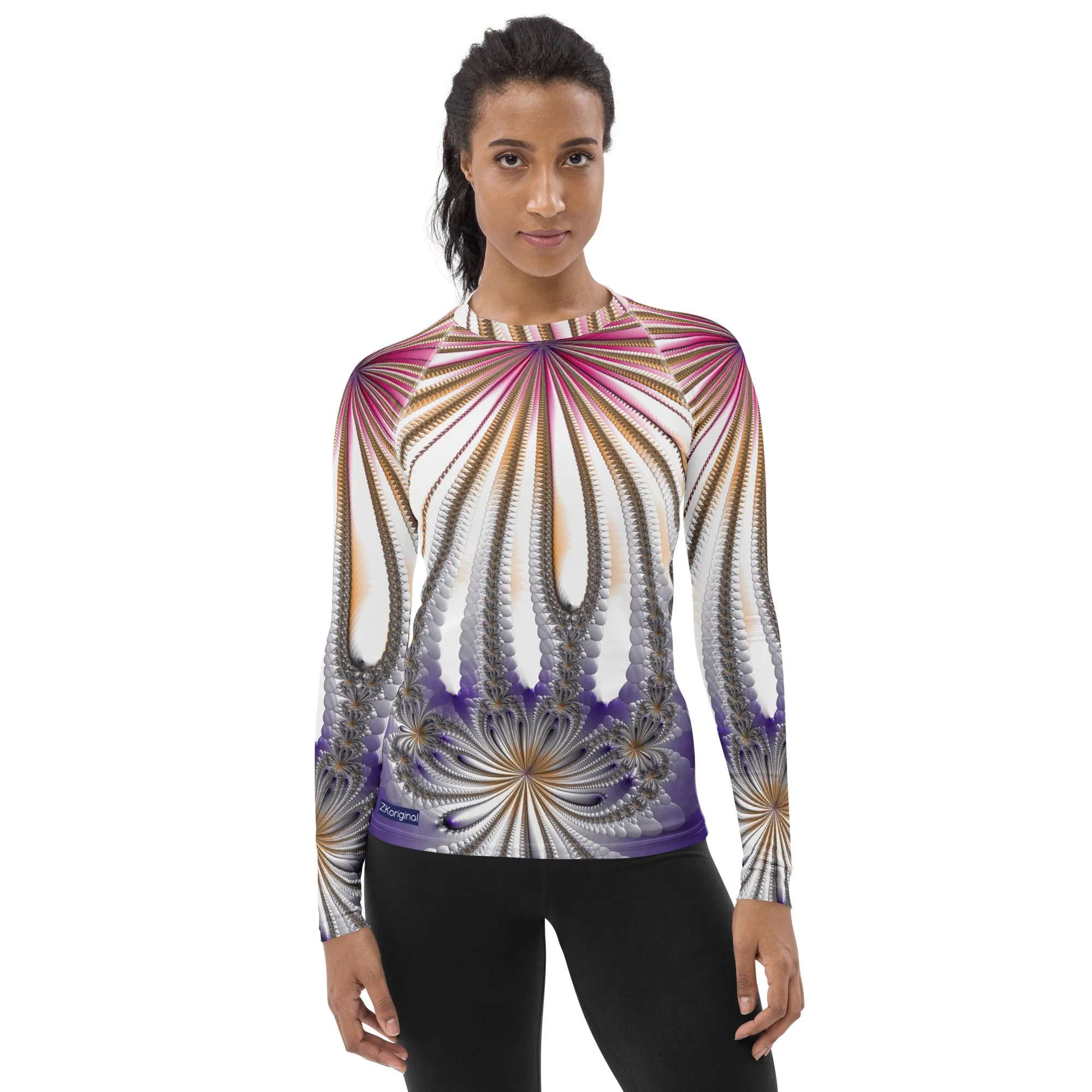 "Morning Bloom" Collection - Women's Rash Guard