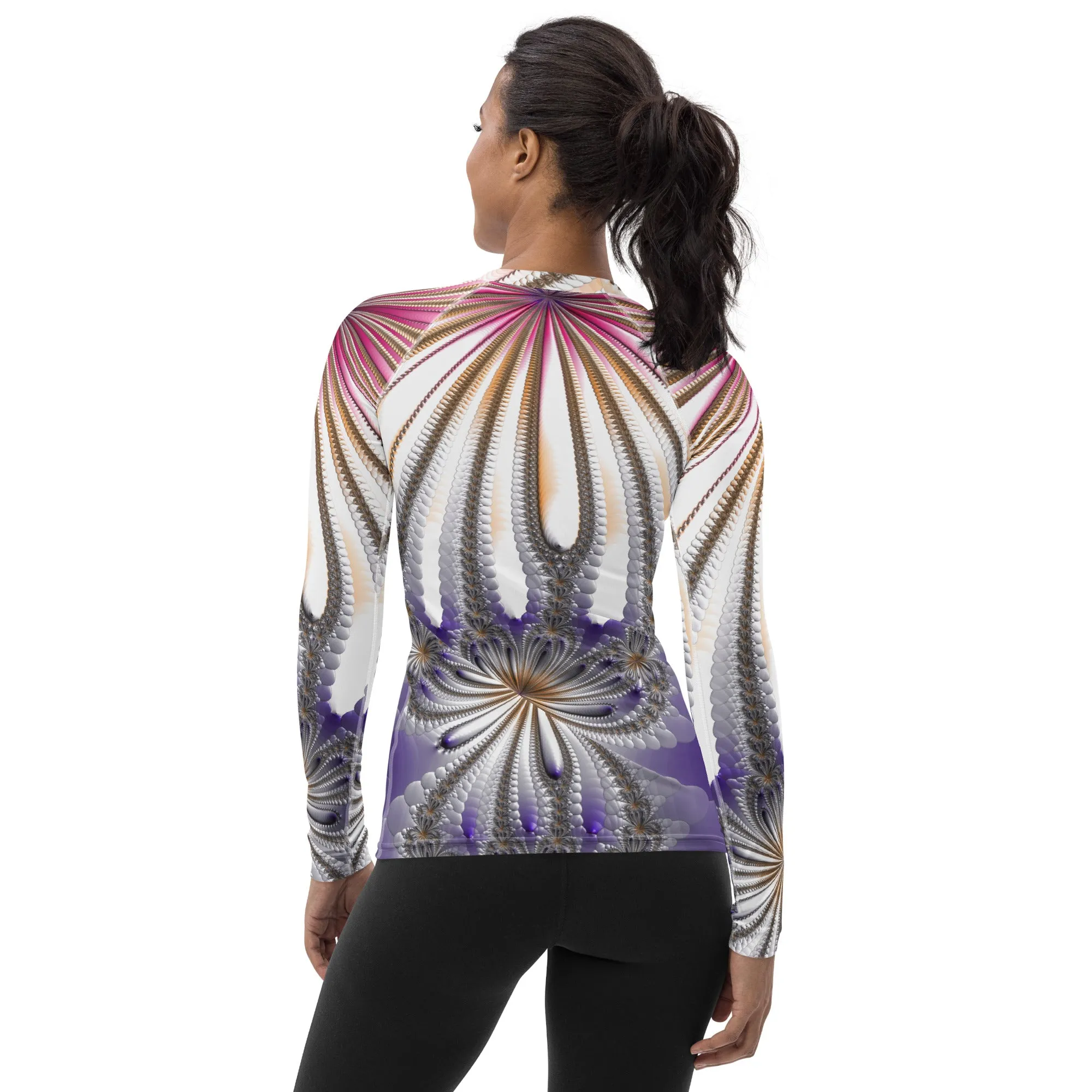 "Morning Bloom" Collection - Women's Rash Guard