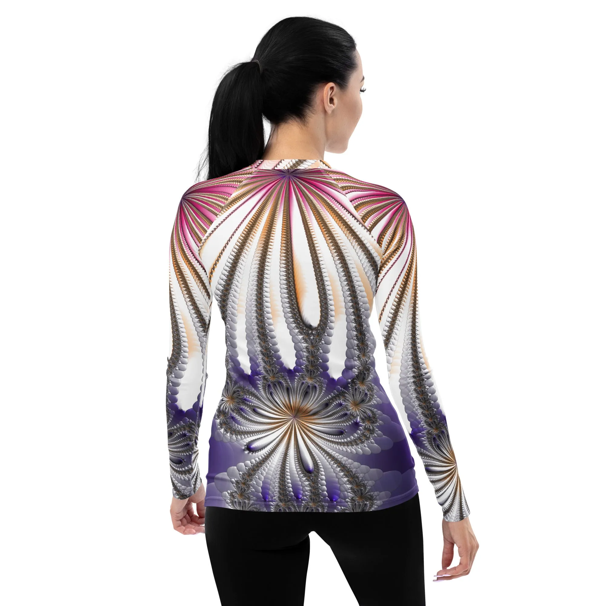 "Morning Bloom" Collection - Women's Rash Guard