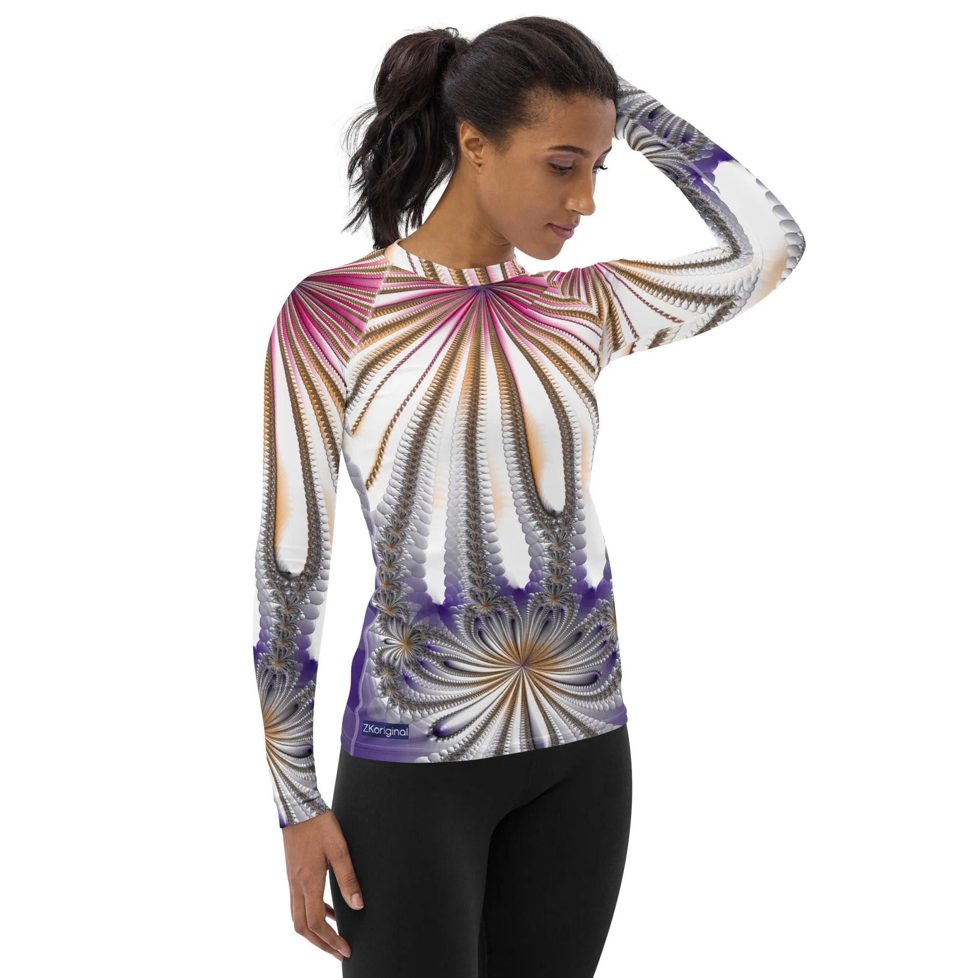 "Morning Bloom" Collection - Women's Rash Guard