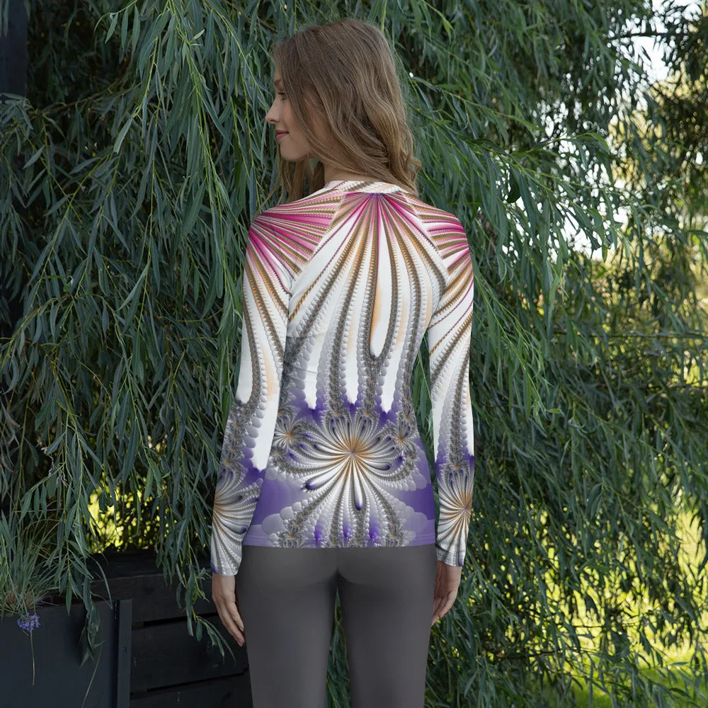"Morning Bloom" Collection - Women's Rash Guard