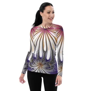 "Morning Bloom" Collection - Women's Rash Guard