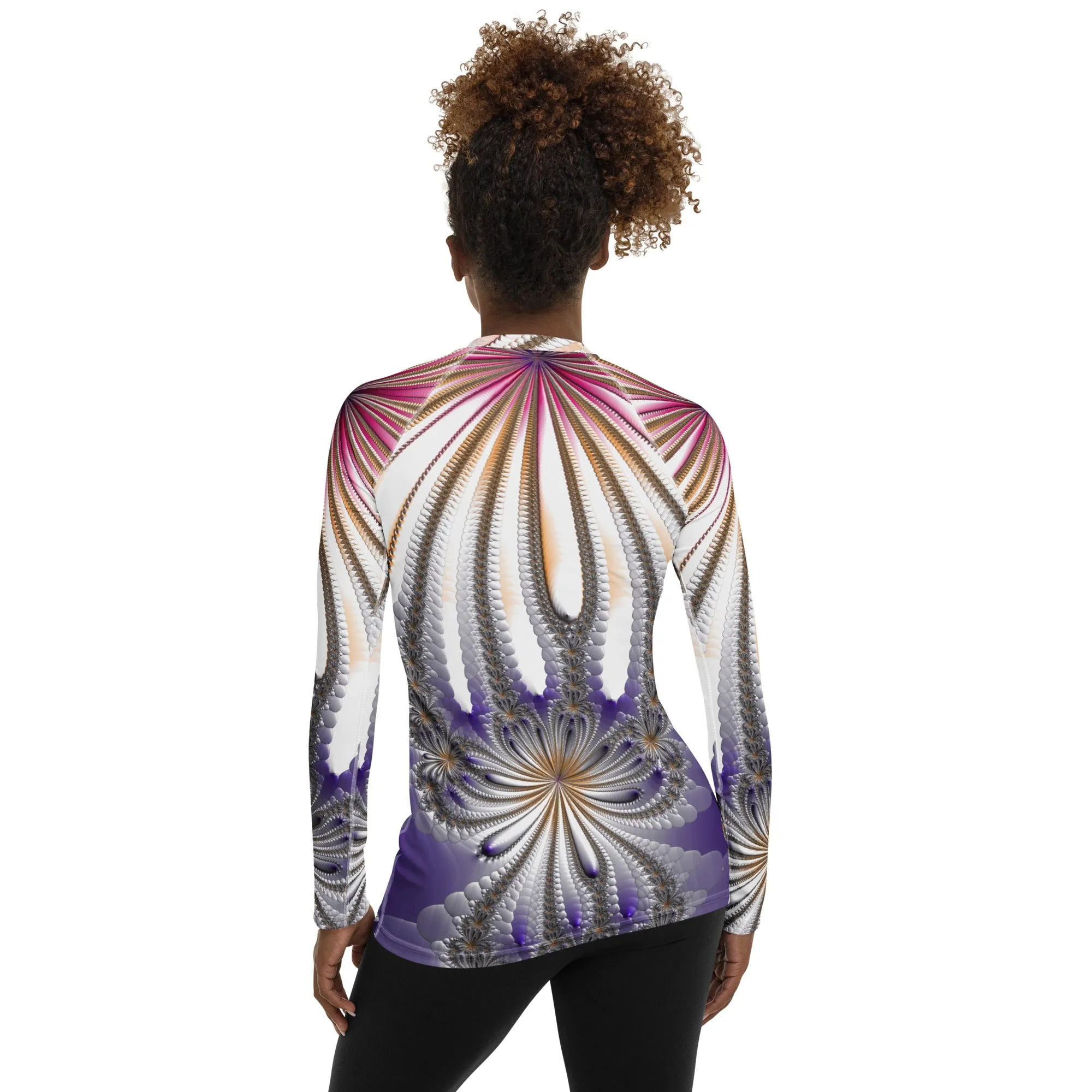 "Morning Bloom" Collection - Women's Rash Guard