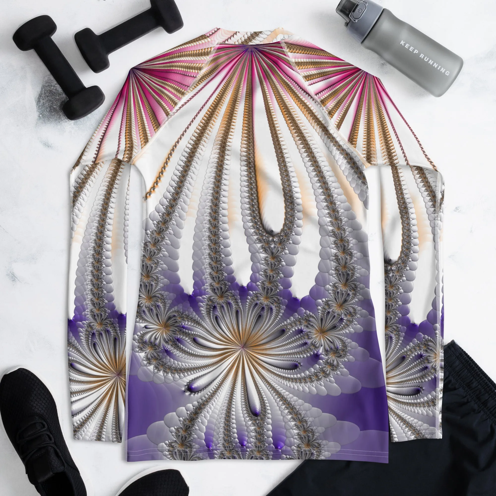 "Morning Bloom" Collection - Women's Rash Guard
