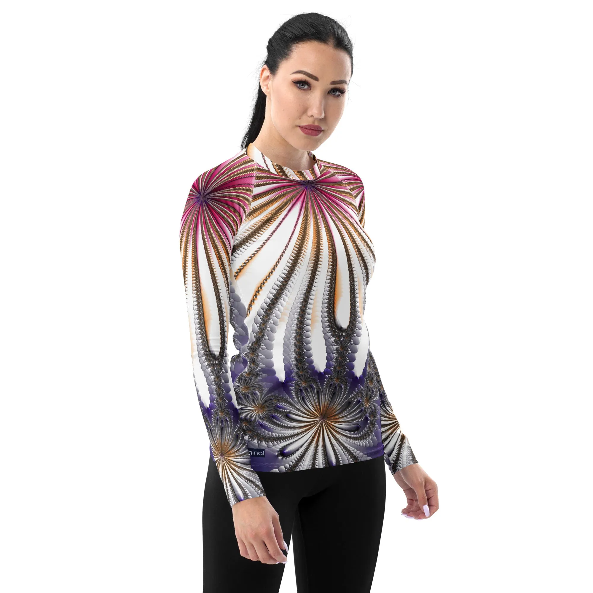 "Morning Bloom" Collection - Women's Rash Guard