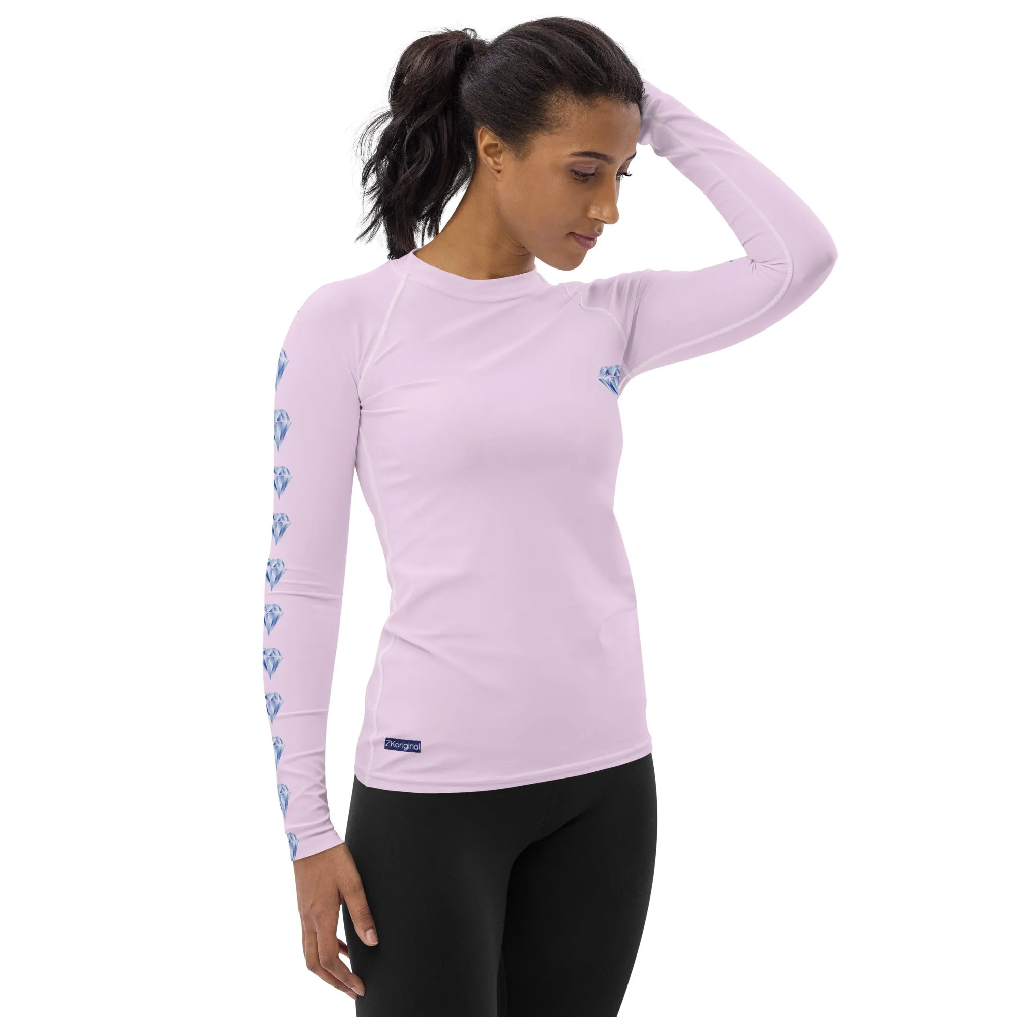 "Sparkling Love Diamond Affair" Collection - Women's Rash Guard