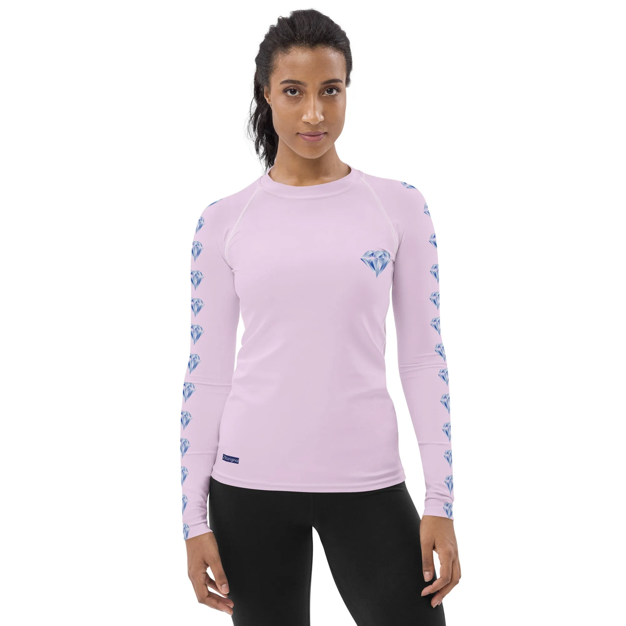 "Sparkling Love Diamond Affair" Collection - Women's Rash Guard