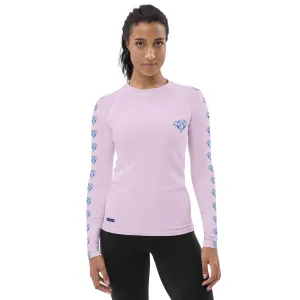 "Sparkling Love Diamond Affair" Collection - Women's Rash Guard