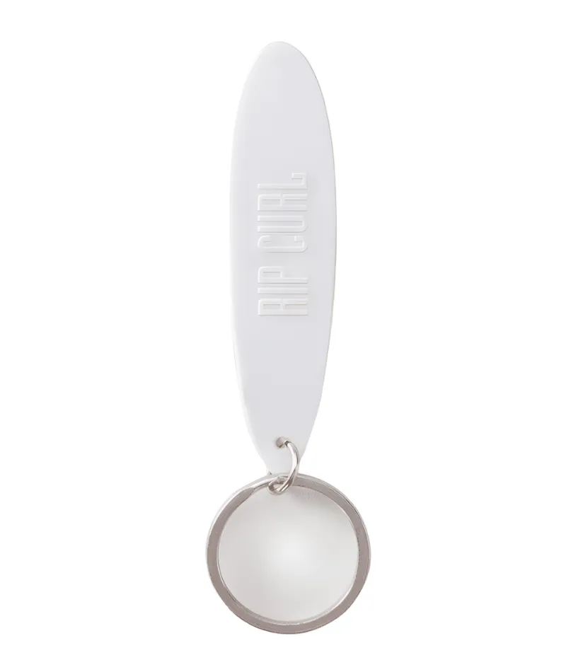 RIP CURL Surfboard Keyring Off White