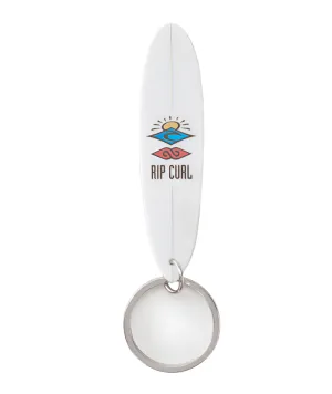 RIP CURL Surfboard Keyring Off White
