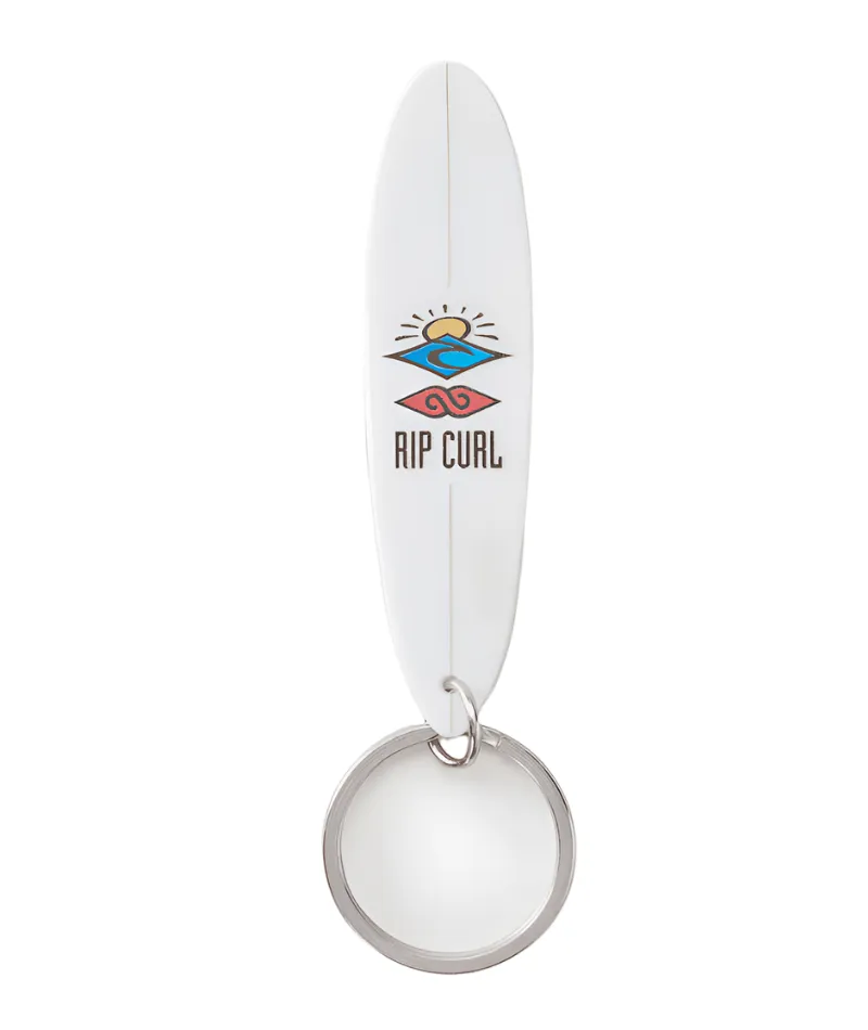 RIP CURL Surfboard Keyring Off White