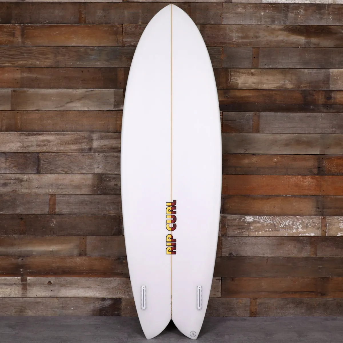 Rip Curl Twin PU 6'2 x 21 ¾ x 2 ⅞ Surfboard - Clear/Natural