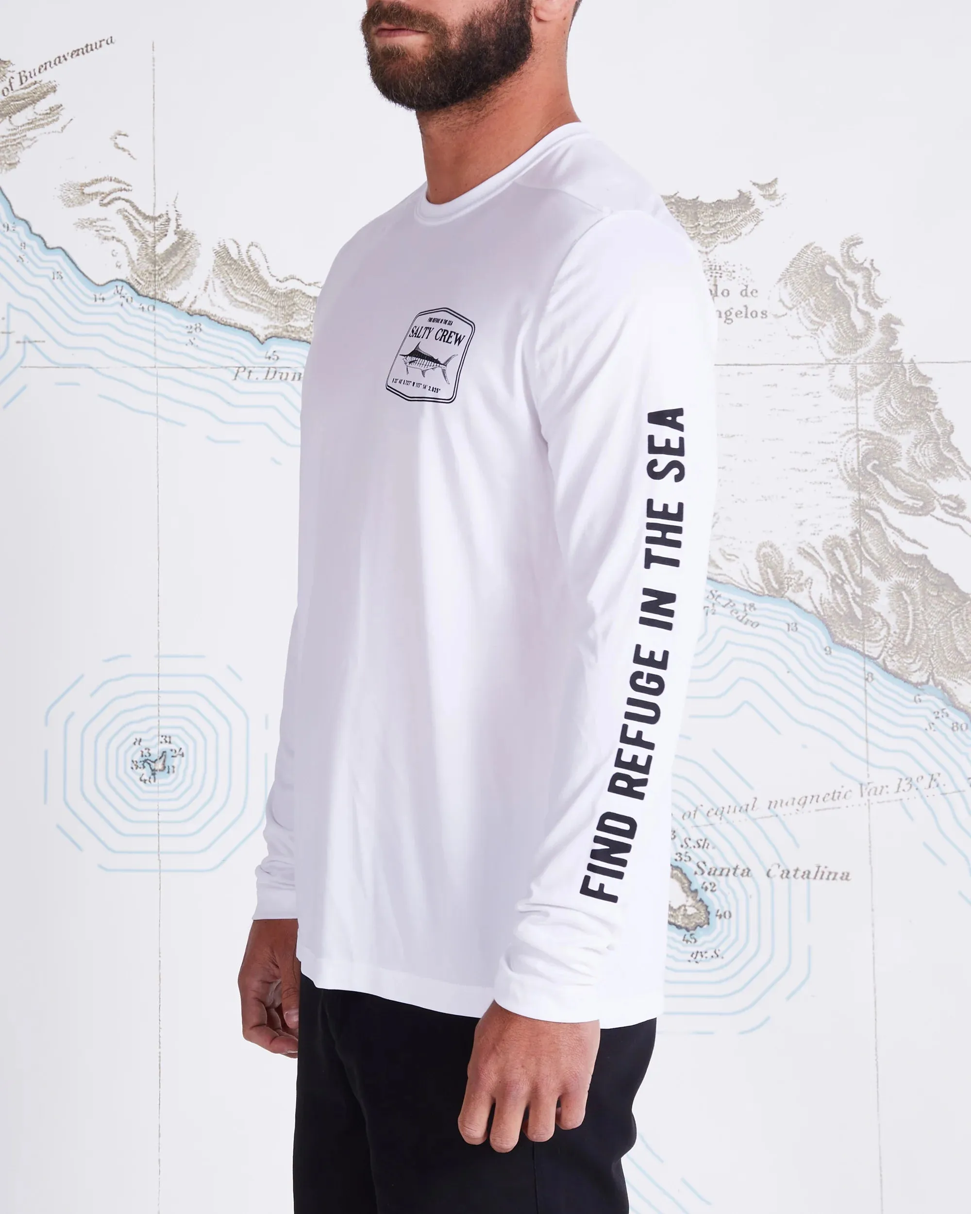 SALTY CREW STEALTH L/S SUNSHIRT