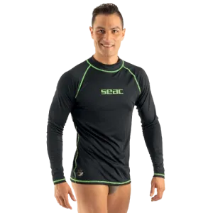 Seac Men's T-Sun Long Sleve Rash Guard Shirt