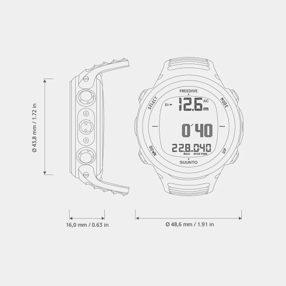 Suunto D4f Freediving Computer